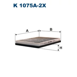 K1075A-2x Filtron pollenszűrő