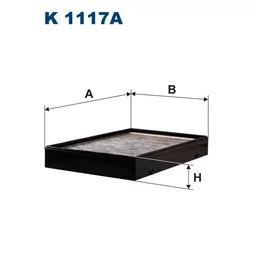 K1117A Filtron pollenszűrő