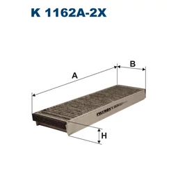 K1162A-2x Filtron pollenszűrő