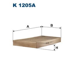 K1205A Filtron pollenszűrő