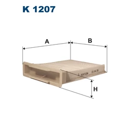 K1207 Filtron pollenszűrő