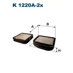 K1220a-2x Filtron pollenszűrő