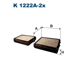 K1222A-2x Filtron pollenszűrő