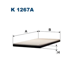 K1267A Filtron pollenszűrő