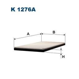 K1276A Filtron pollenszűrő