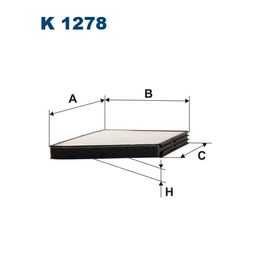 K1278 Filtron pollenszűrő