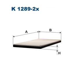 K1289-2x Filtron pollenszűrő