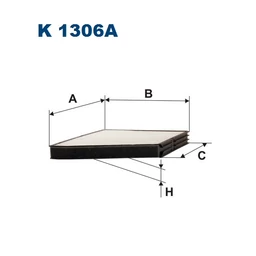 K1306A Filtron pollenszűrő