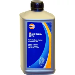 Gulf Brake Fluid DOT4 fékfolyadék 1L Gulf Brake Fluid DOT4 fékfolyadék 1L