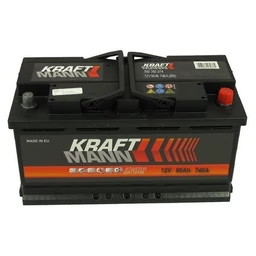 Kraftmann 80Ah/740A J+ (315*175*175)A