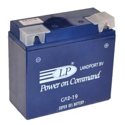 Landport G12-19 19Ah jobb+ 12V (felitatott)