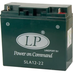 Landport SLA12-22 20Ah jobb+ 12V (felitatott)