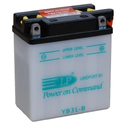 Landport YB3L-B 3Ah jobb+ 12V (folyadékos) Landport YB3L-B 3Ah jobb+ 12V (folyadékos)