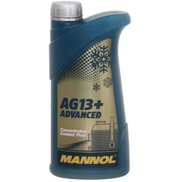 Mannol AG13+ fagyálló koncentrátum (Sárga) 1L Mannol AG13+ fagyálló koncentrátum (Sárga) 1L