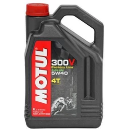 MOTUL 300V 4T FACTORY LINE ROAD RACING 5W-40 4L