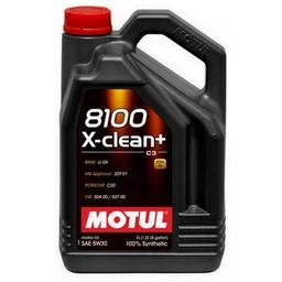 Motul 8100 X-clean+ 5W-30 5L Motul 8100 X-clean+ 5W-30 5L