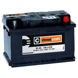 Omnicraft 80Ah 740A jobb+ (315*175*190)