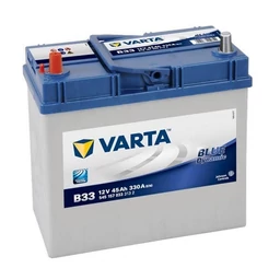 Varta Blue 45Ah/330A B+ (238*129*227) ázsia - vékonysarus Varta Blue 45Ah/330A B+ (238*129*227) ázsia - vékonysarus