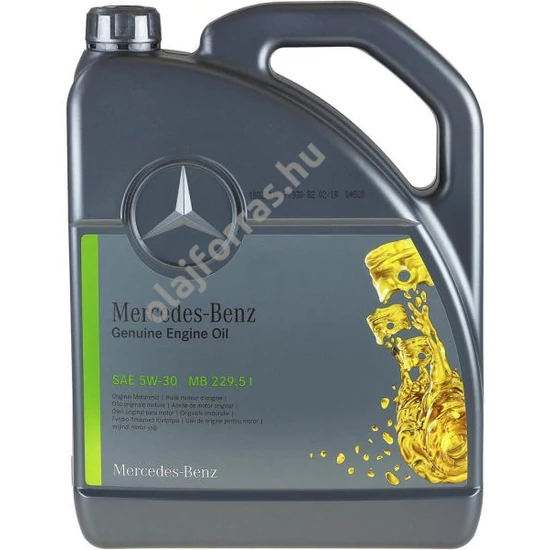 Mercedes Original motorolaj MB 229.51 5W-30 5L