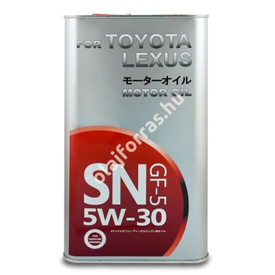 Toyota-Lexus 5W-30 4L (Fanfaro fém doboz)