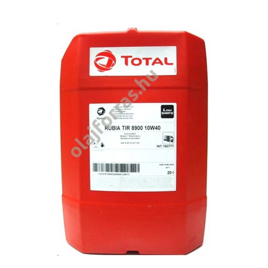Total Rubia Optima 3100 10W-40 20L (Rubia TIR 8900 10W-40 utódja)
