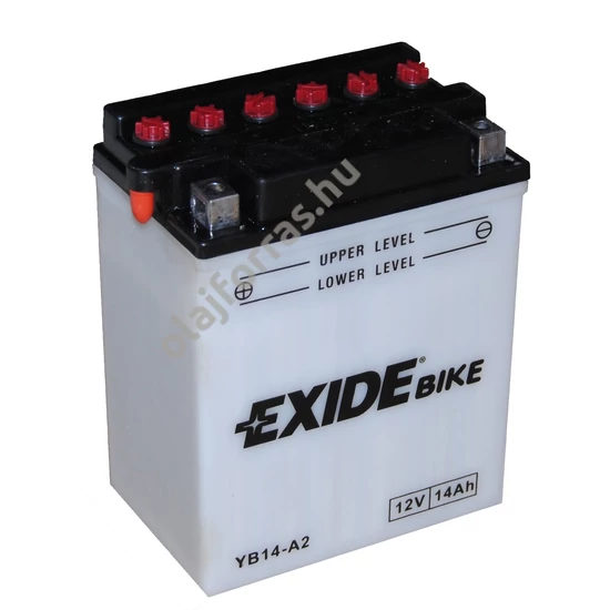 Exide EB14-A2  14Ah bal+ 12V (folyadékos)