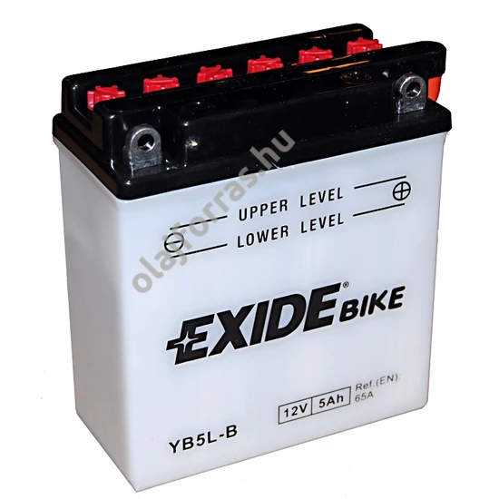 Exide YB5L-B 5Ah jobb+ 12V (folyadékos)