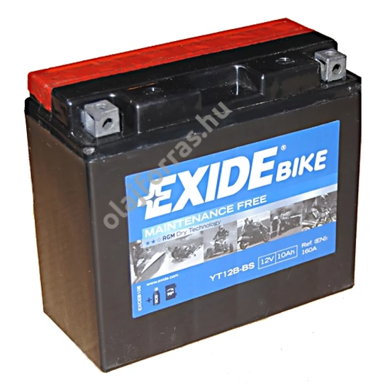 Exide ET12B-BS 10Ah bal+ 12V (felitatott)