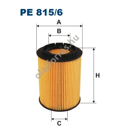 PE815/6 Filtron üzemanyagszűrő