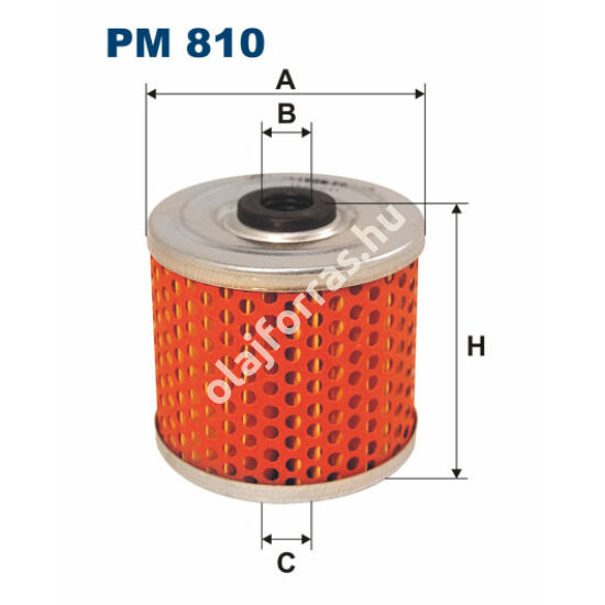PM810 Filtron üzemanyagszűrő