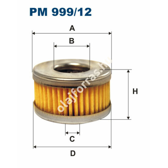 PM999/12 Filtron üzemanyagszűrő