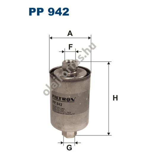 PP942 Filtron üzemanyagszűrő