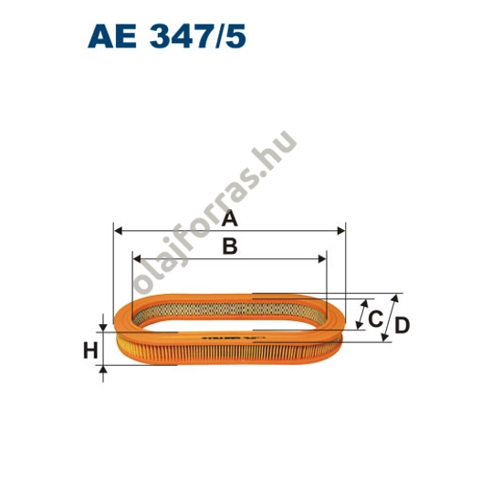 AE347/5 Filtron levegőszűrő