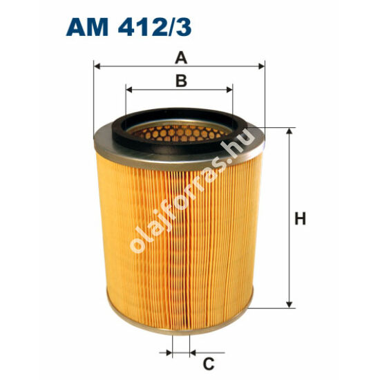 AM412/3 Filtron levegőszűrő