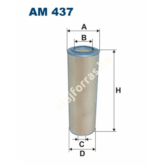 AM437 Filtron levegőszűrő