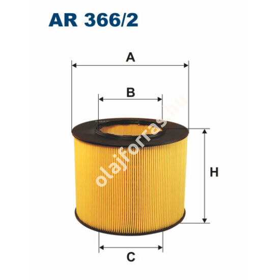 AR366/2 Filtron levegőszűrő