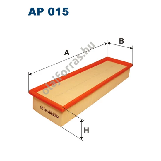 AP015 Filtron levegőszűrő