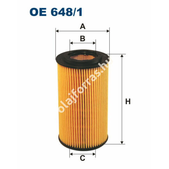 OE648/1 Filron olajszűrő