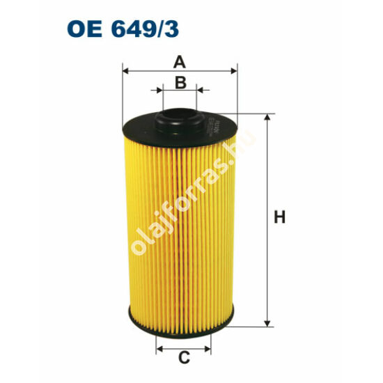 OE649/3 Filron olajszűrő