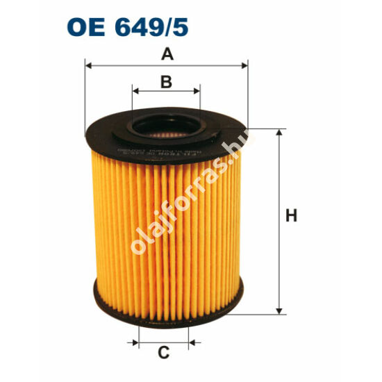 OE649/5 Filron olajszűrő