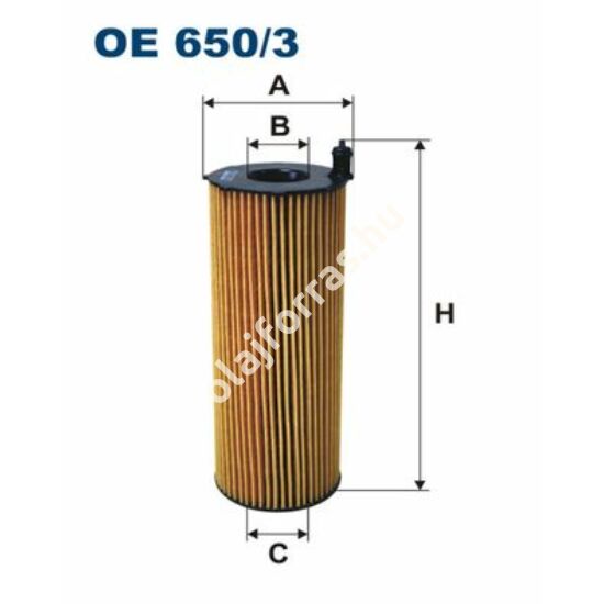 OE650/3 Filron olajszűrő
