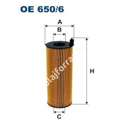 OE650/6 Filron olajszűrő