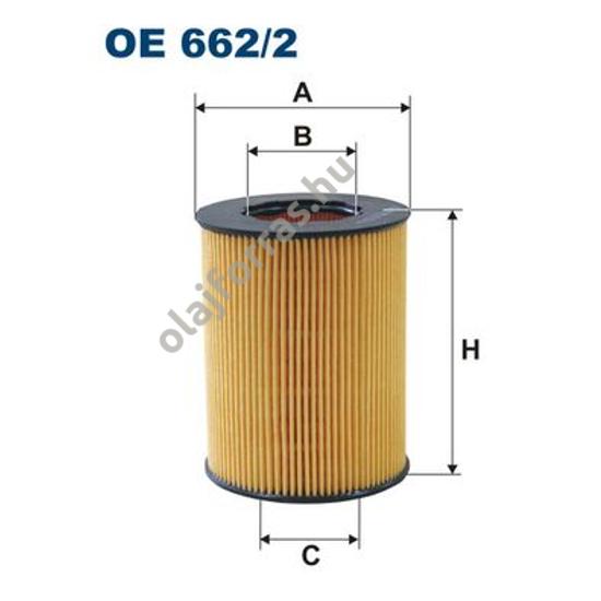 OE662/2 Filron olajszűrő