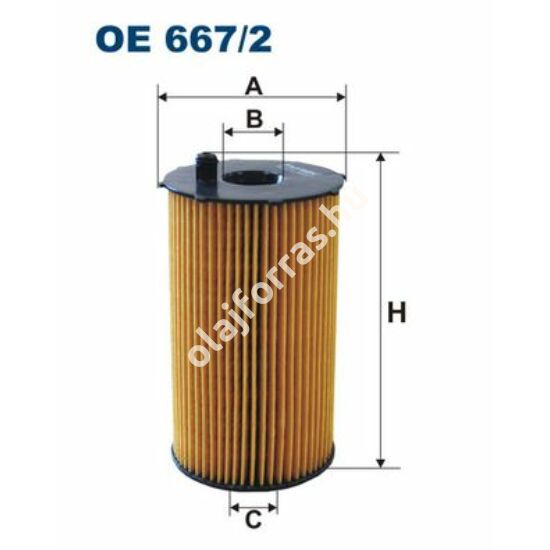 OE667/2 Filron olajszűrő