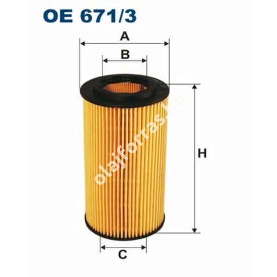 OE671/3 Filron olajszűrő