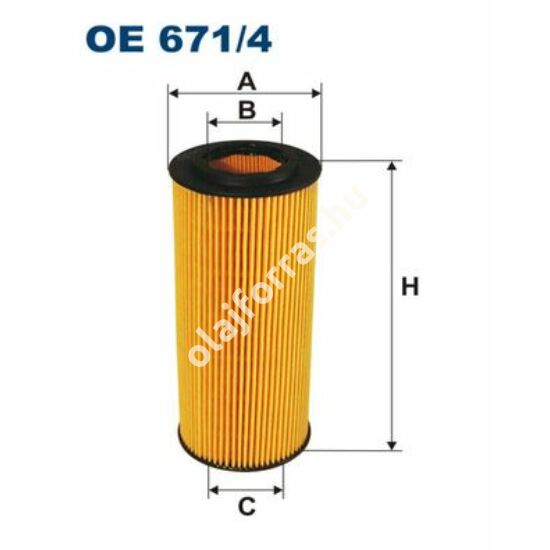 OE671/4 Filron olajszűrő
