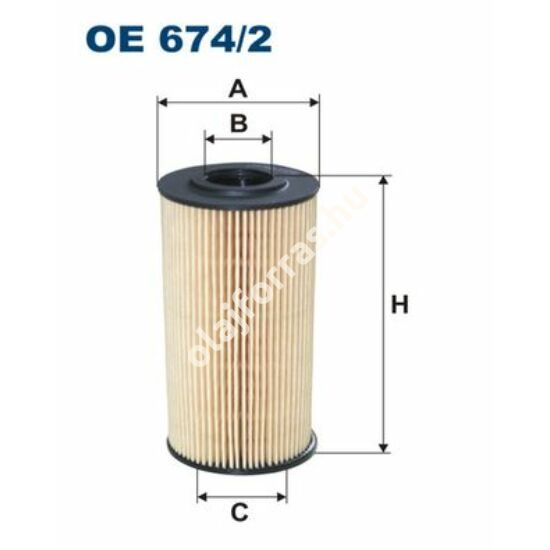 OE674/2 Filron olajszűrő