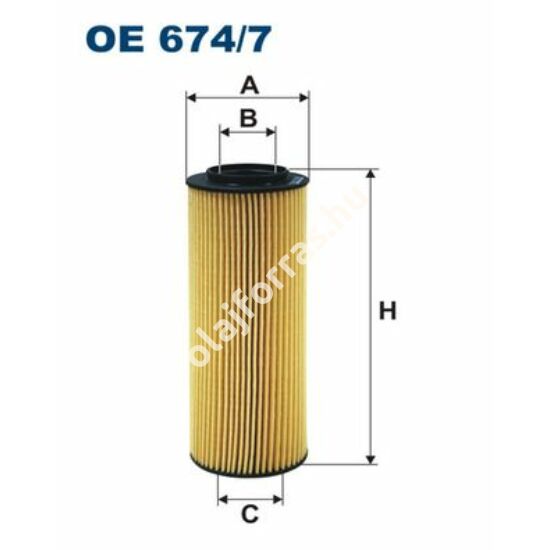 OE674/7 Filron olajszűrő