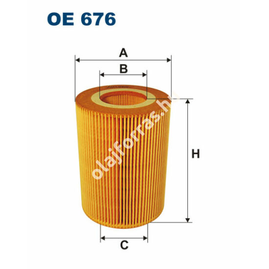 OE676 Filron olajszűrő