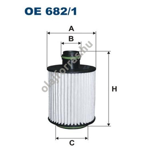 OE682/2 Filron olajszűrő